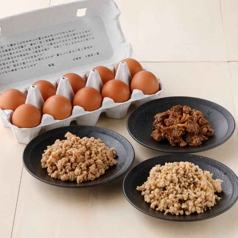 夏のごはんのお供3種セット〈天美卵と共に〉