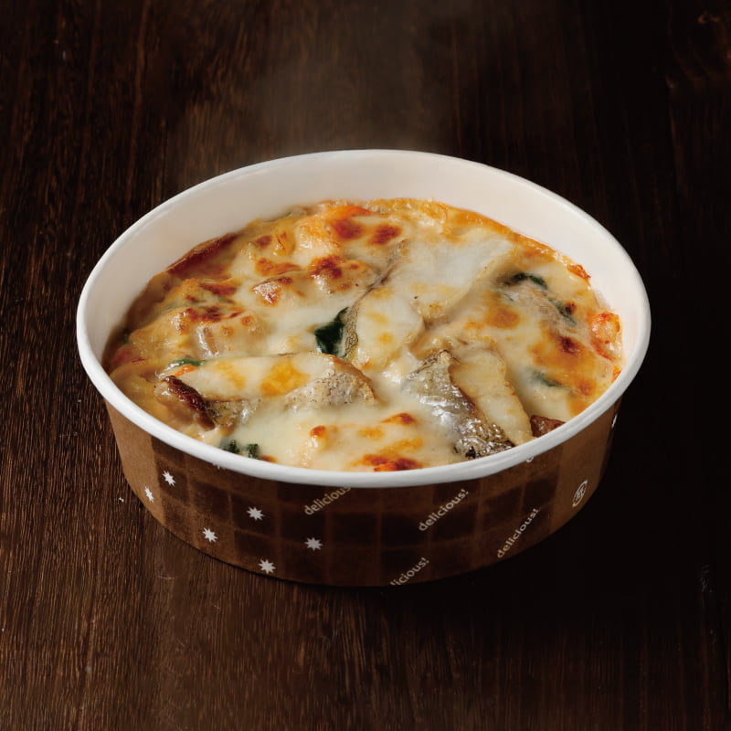 蟹と真鱈のグラタン