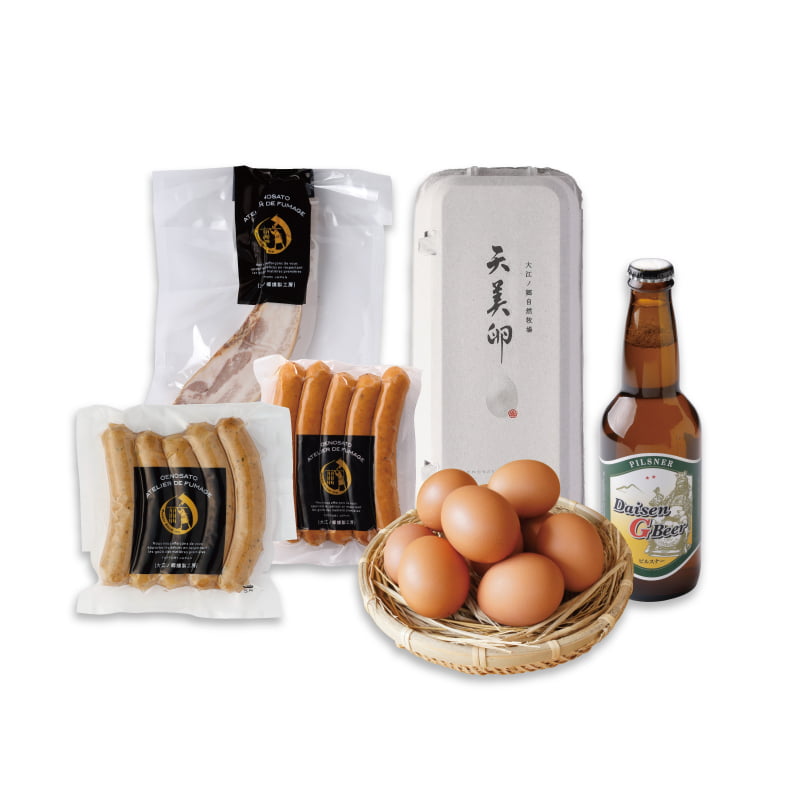 里山燻製と地ビールセット