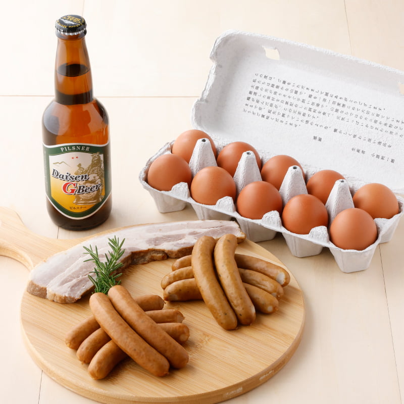 里山燻製と地ビールセット