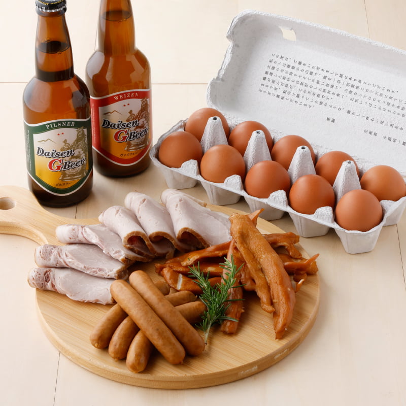牧場グルメと地ビールセット