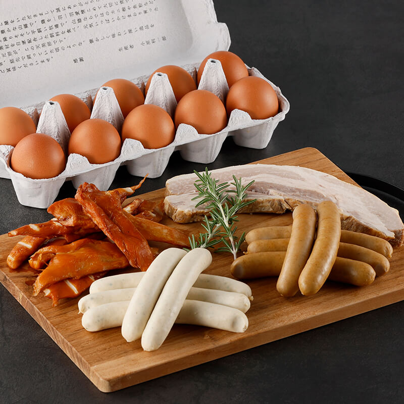 燻製しあわせセット＜天美卵と共に＞