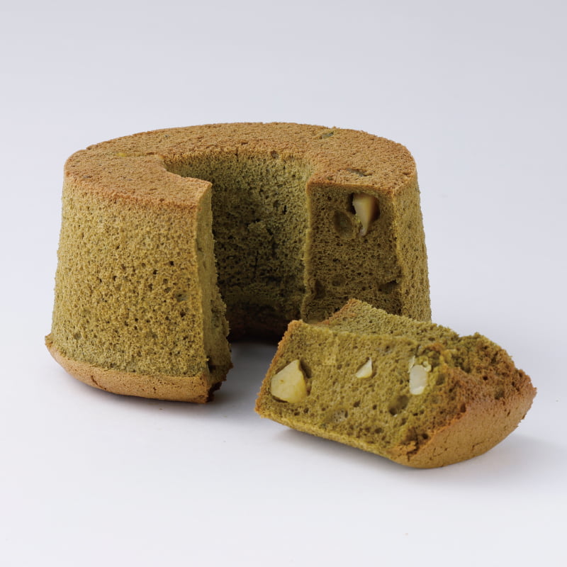 ミニ和栗抹茶シフォンケーキ