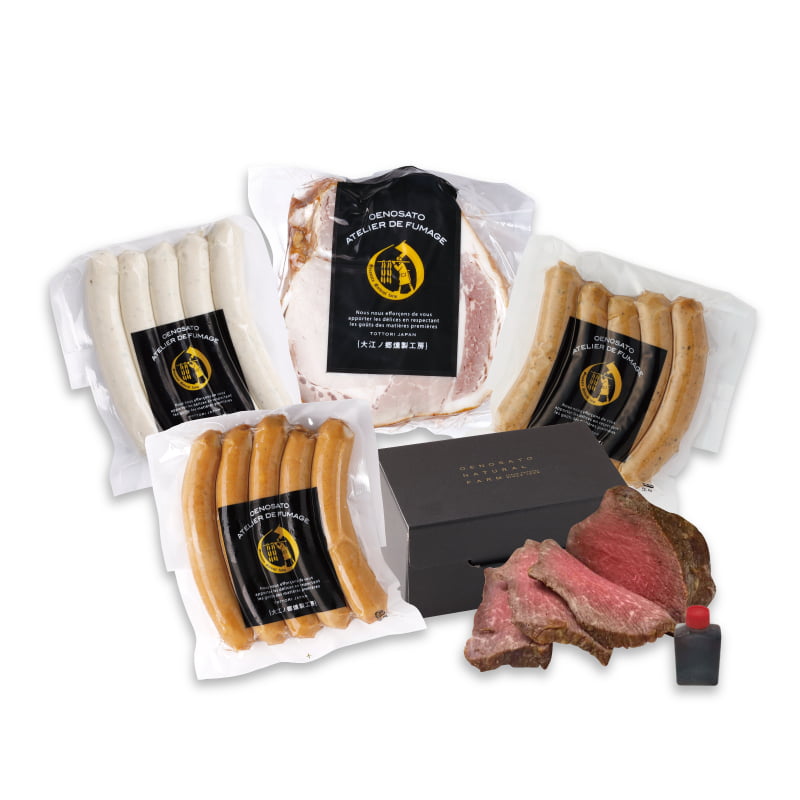 【大江ノ郷自然牧場ふるさと納税】大江ノ郷燻製＆グルメプレミアムセット