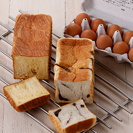 スイーツ食パン食べ比べセット～天美卵と共に～