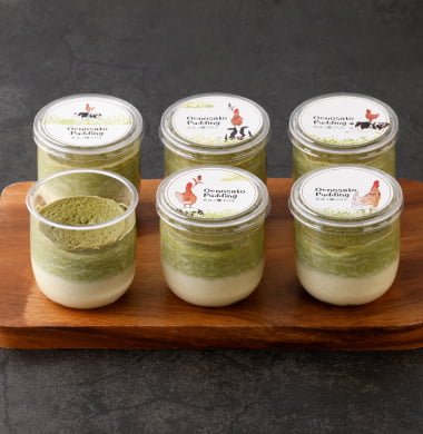 抹茶ぷりん【大江ノ郷自然牧場】