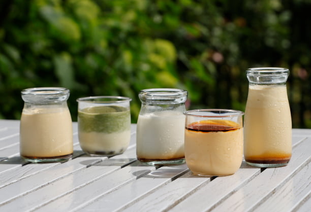 大江ノ郷ぷりんやいなばの白ぷりんなど