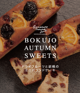 5種類のドライフルーツと有機くるみがぎっしりのパウンドケーキ