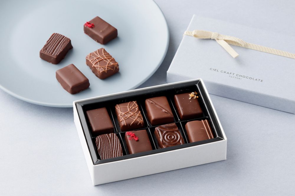 シエルボンボンショコラ(8個入)【シエルクラフトチョコレート