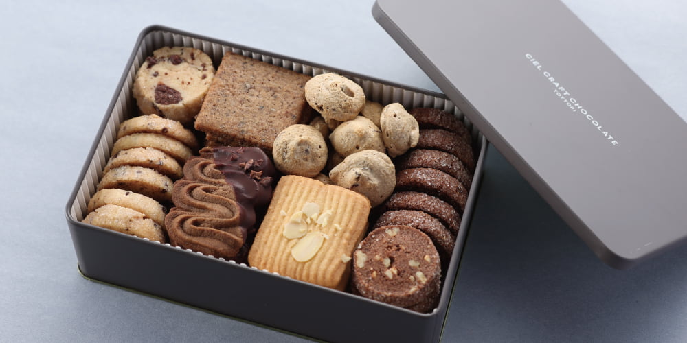 ショコラクッキー缶