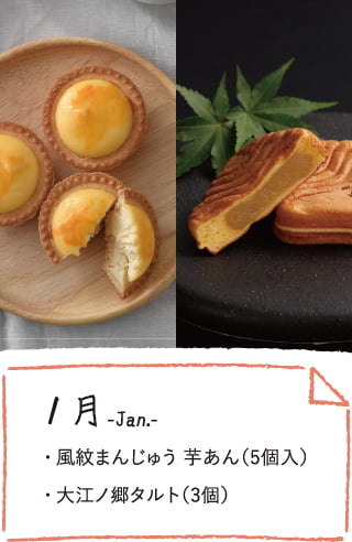 1月のお届け内容