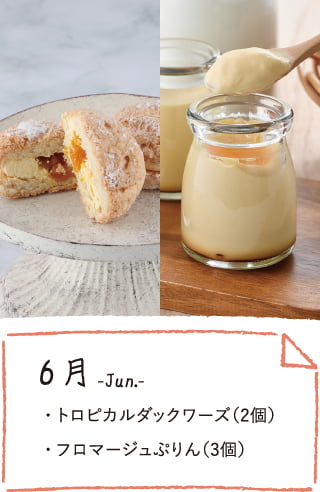 6月のお届け内容
