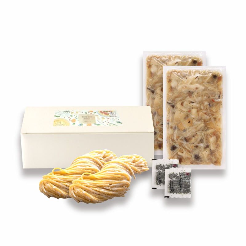 地鶏ときのこの梅パスタ～和風ソース～(2食入)