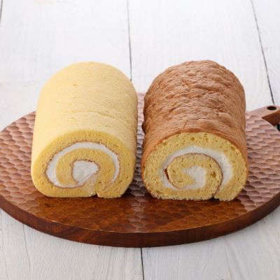 オレンジの爽やかロールケーキセット 値引きサービス ハンドメイド