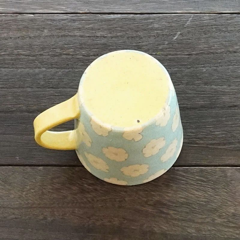 田中ちあき　フラワーパターンマグ