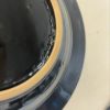 因州中井窯　掛流文８寸鉢