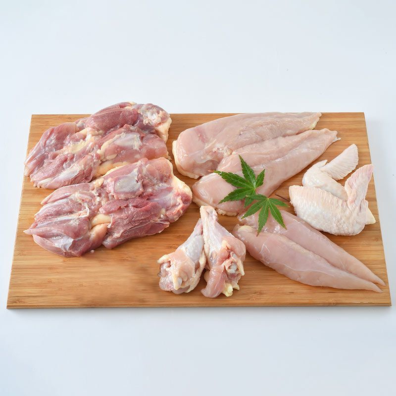 鹿野地鶏　5部位詰め合わせセット