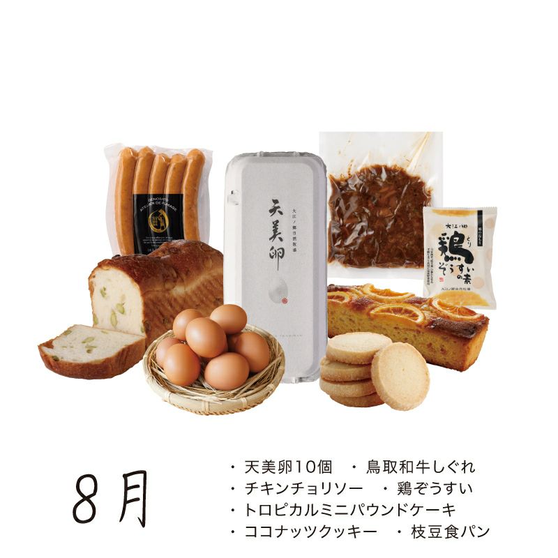 牧場お楽しみ頒布会_8月