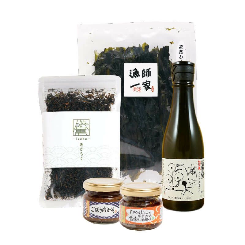 鳥取の日本酒＆おつまみセット