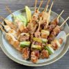 鹿野地鶏　串付き焼き鳥4種セット