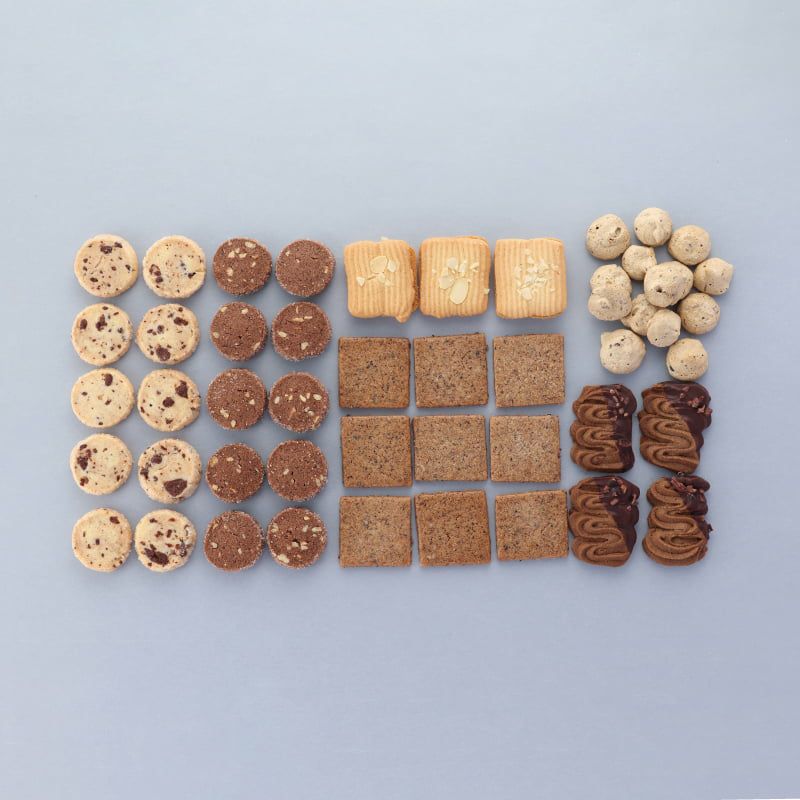 ショコラクッキー缶 中身