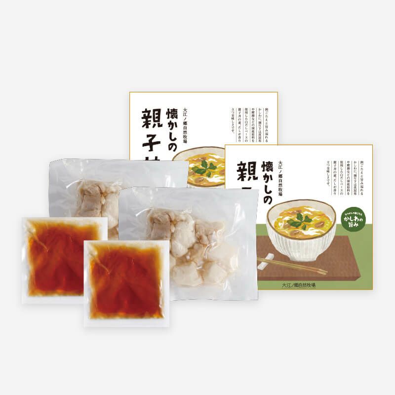 懐かしの親子丼の素（1食入）2袋