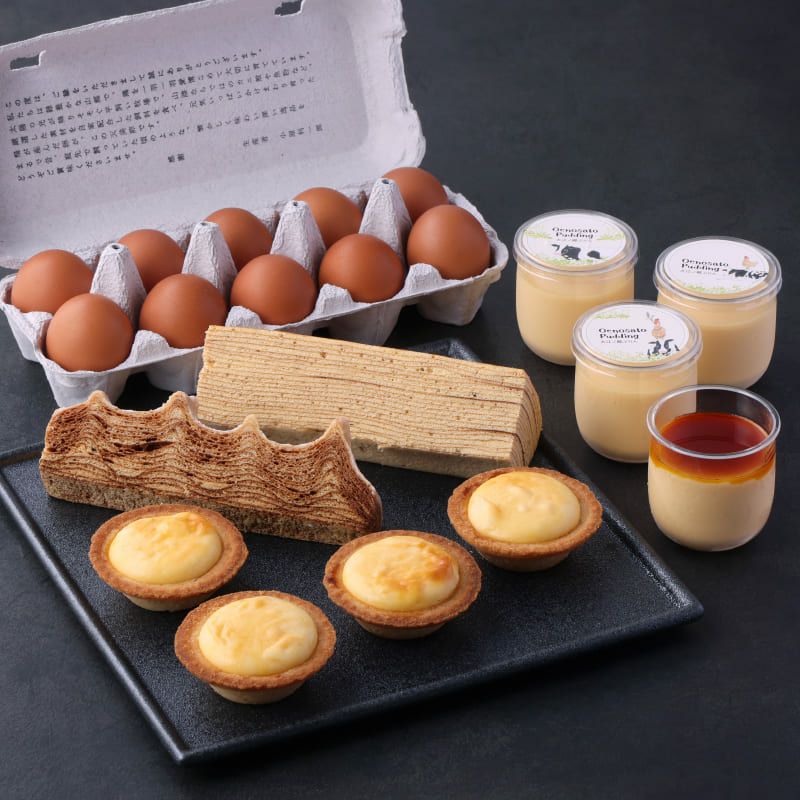 郷のスイーツセット