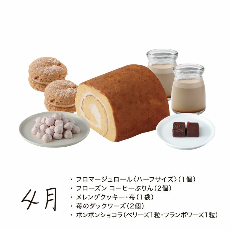 スイーツタイム頒布会_4月