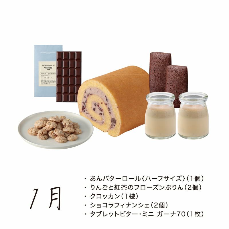【月替】スイーツタイムセット[冷凍]_1月