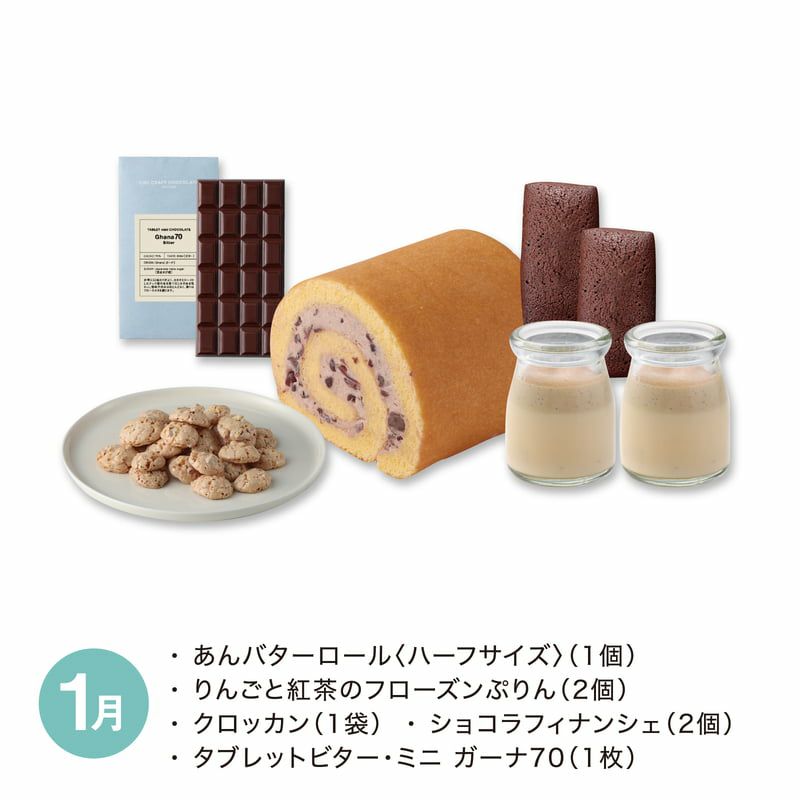 【月替】スイーツタイムセット[冷凍]_1月