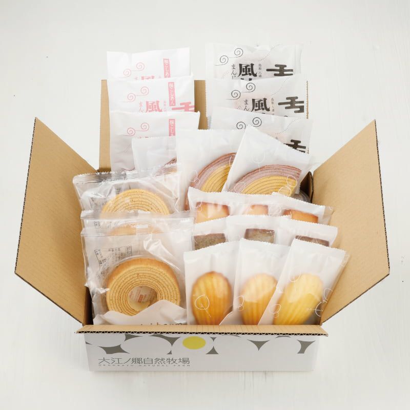 個包装の焼き菓子が21点_春の焼き菓子バラエティセット