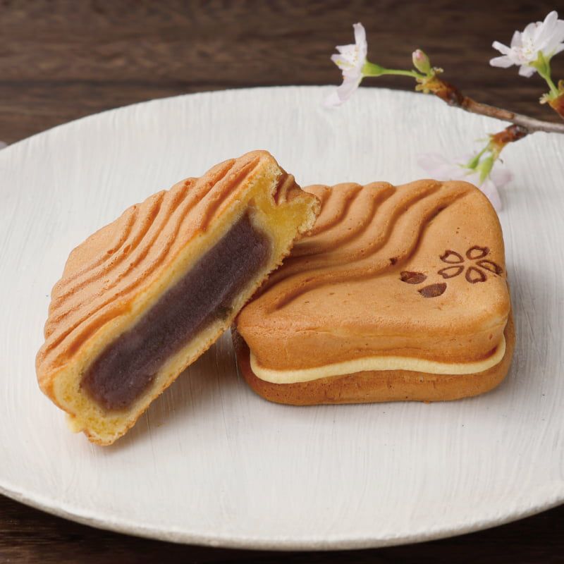 風紋まんじゅう桜こしあん_春の焼き菓子バラエティセット