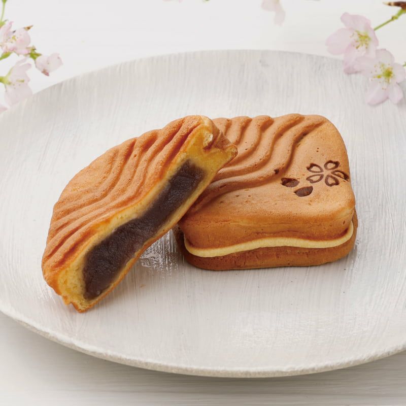 風紋まんじゅう桜こしあん(5個入)[冷凍]