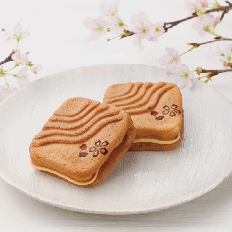 風紋まんじゅう桜こしあん(10個入)[冷凍]